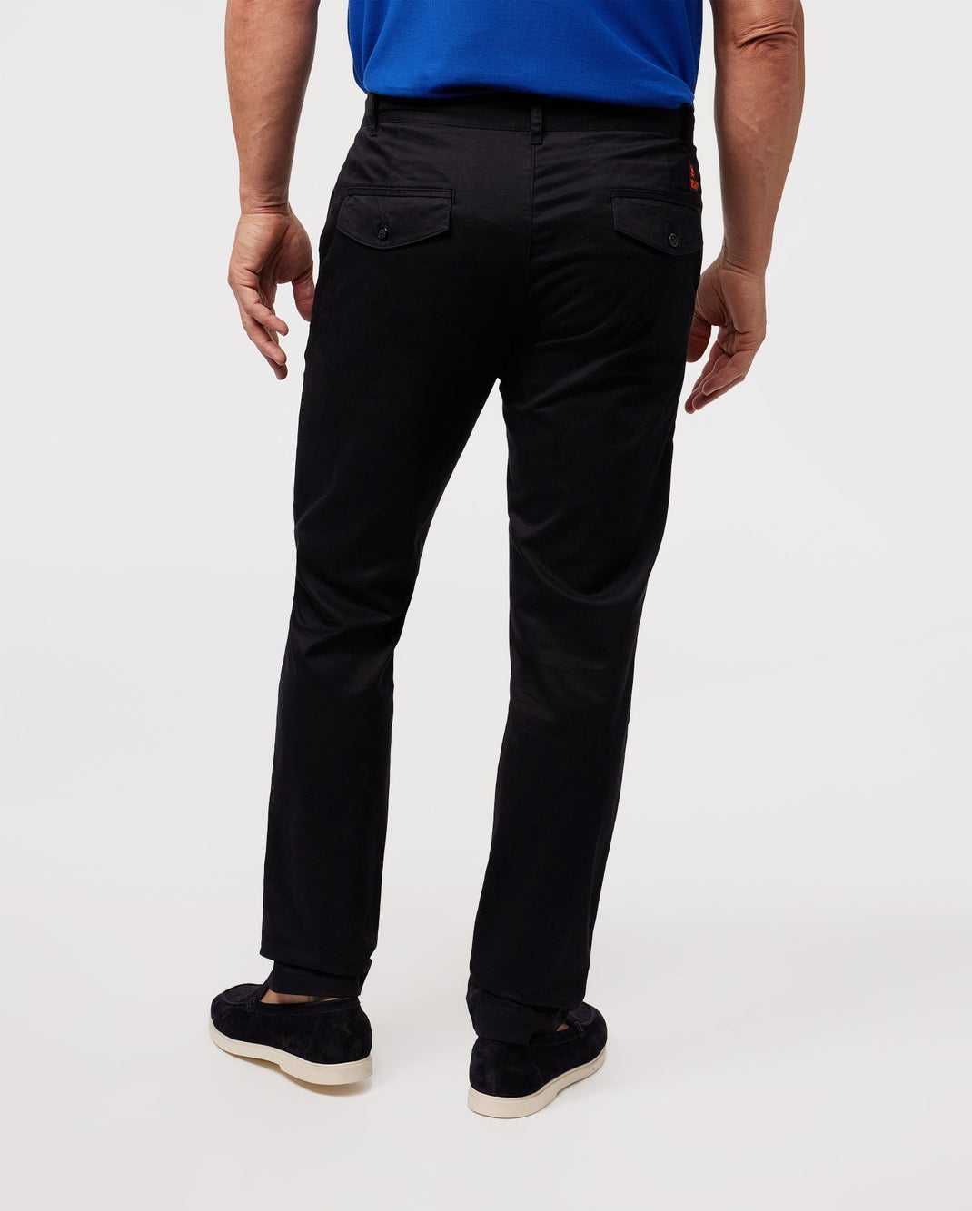 Pantalon Psycho Bunny Gilman Regular Fit Chino Pant Noir Homme | MFQ-88777205